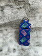 Neoprene Lip Balm Holder Keychain