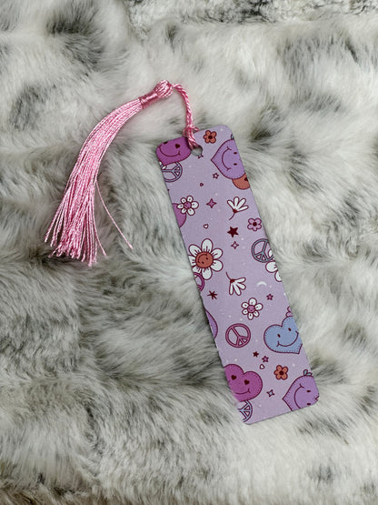Aluminum Bookmark w/ Tassel