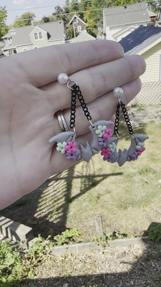 Elegant Bat Dangles